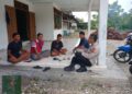 Waspada Berita Hoax, Bhabinkamtibmas Polsek Tapung Door to Door Ke Desa Binaannya