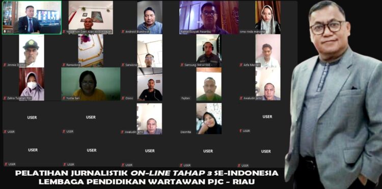 Dirut Pekanbaru Journalist Center (PJC) Sukses Laksanakan Pelatihan Jurnalistik dari 13 Provinsi Se-Indonesia