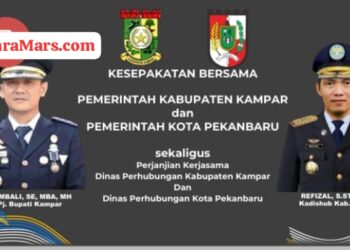 Kabar Gembira, Pj Bupati Kampar MoU Dengan Pj Walikota Pekanbaru Menggunakan Transmetro Dari Simpang Panam Menuju Danau Bingkuang