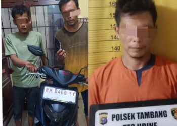 Polsek Tambang Tangkap 3 Pelaku Pencurian di Desa Birandang