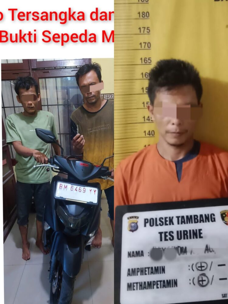 Polsek Tambang Tangkap 3 Pelaku Pencurian di Desa Birandang