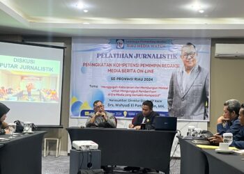 Lembaga Pemantau Media Riau Watch Adakan Pelatihan Jurnalistik Tahun 2024
