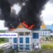 Kantor PUPR Kota Pekanbaru Terbakar Atau Di Bakar Yaa,,?