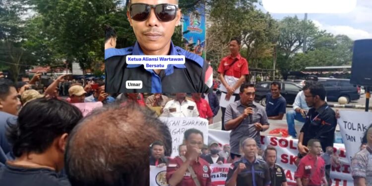 Ketua AWB Indonesia Suport Aksi Solidaritas Peduli Profesi Wartawan” Kajari Pangkalpinang Harus Paham ” Tidak Ada OTT Terhadap Wartawan