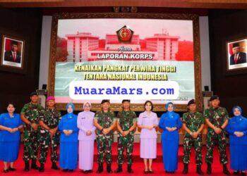 Kasum TNI Pimpin Laporan Korps Kenaikan Pangkat 36 Perwira Tinggi TNI