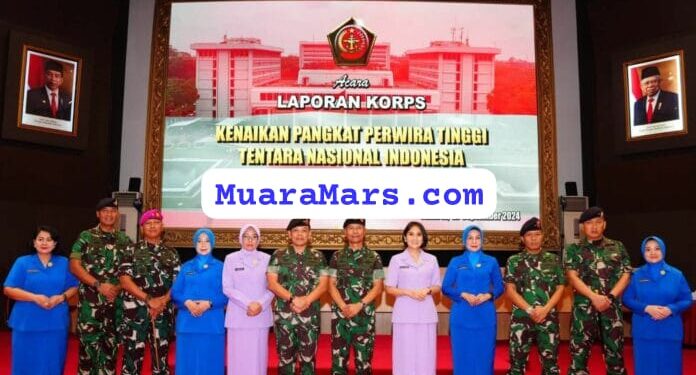 Kasum TNI Pimpin Laporan Korps Kenaikan Pangkat 36 Perwira Tinggi TNI