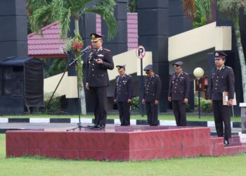 Kapolres Kuansing Pimpin Upacara Peringatan Hari Kesaktian Pancasila Tahun 2024