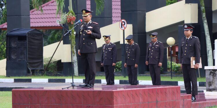Kapolres Kuansing Pimpin Upacara Peringatan Hari Kesaktian Pancasila Tahun 2024