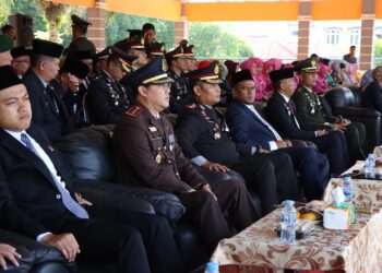 Kapolres Kuansing AKBP Pangucap Hadiri Hut TNI Ke_79