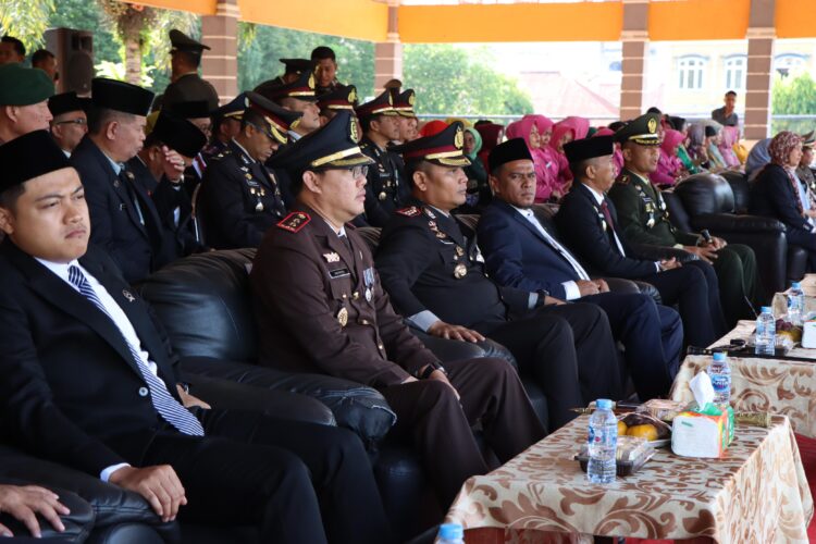 Kapolres Kuansing AKBP Pangucap Hadiri Hut TNI Ke_79
