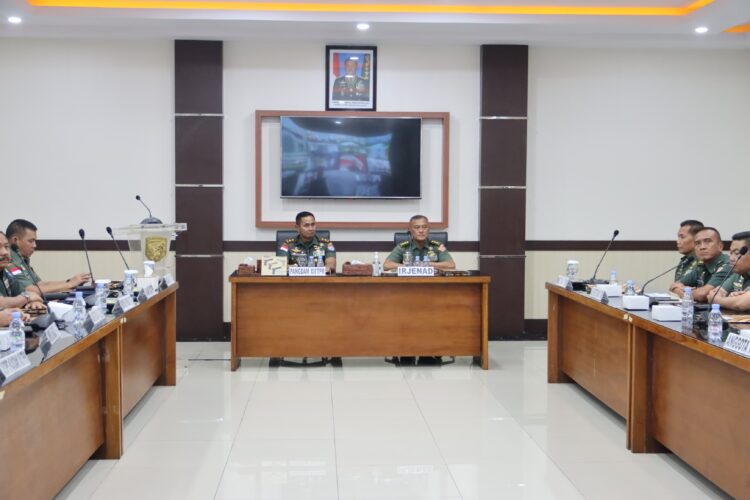 Pangdam XII/Tpr Buka Taklimat Awal Pengawasan Audit Kinerja Itjenad TA 2024