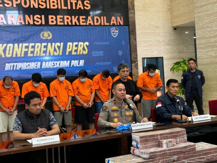 Polri Bongkar Sindikat Judi Online Omsed Rp 685 Miliar”  Dikendalikan Warga Negara Asing,