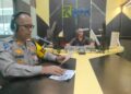 Kasatlantas Polres Siak Sosialisasi Keselamatan Lalu Lintas Melalui Saluran Radio