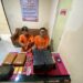 Satres Narkona Polres Kampar Sikat Pengedar Daun Ganja Kering Berat 2590 Gram di SPBU Teratak Buluh