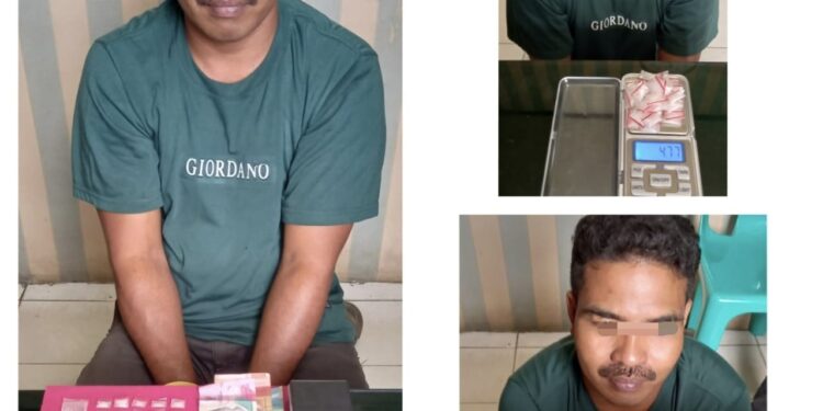 Polsek Rengat Barat Ringkus Dua Tersangka Pelaku Narkoba