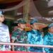 Kapolres Kuansing Hadiri Upacara Peringatan Hari Jadi ke-25 Kabupaten Kuantan Singingi di Lapangan Limuno Teluk Kuantan