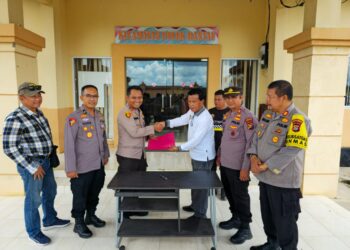 Kapolres Kuansing Terima Langsung Surat Hibah Lahan Polsek Pucuk Rantau dari Ketua Forum Kades Kecamatan Pucuk Rantau