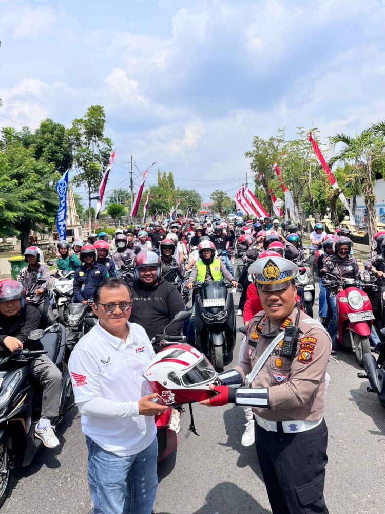 Wujudkan Pilkada Damai dan Berkeselamatan 2024″ Ditlantas Polda Riau Lakukan Program Kreatif