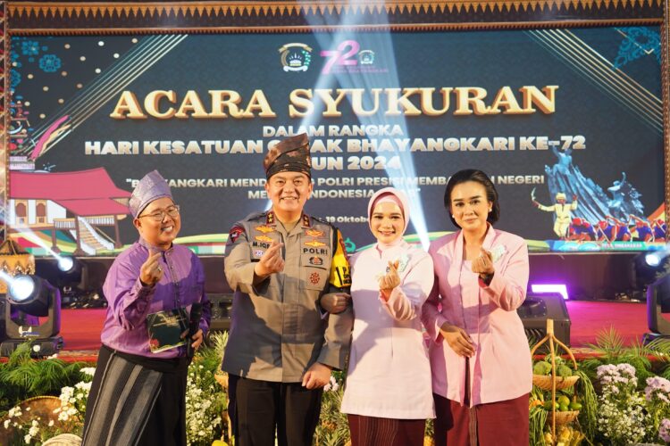 Hari Kesatuan Gerak Bhayangkari ke-72, Kapolda Riau ” Eksistensi Bhayangkari luar biasa