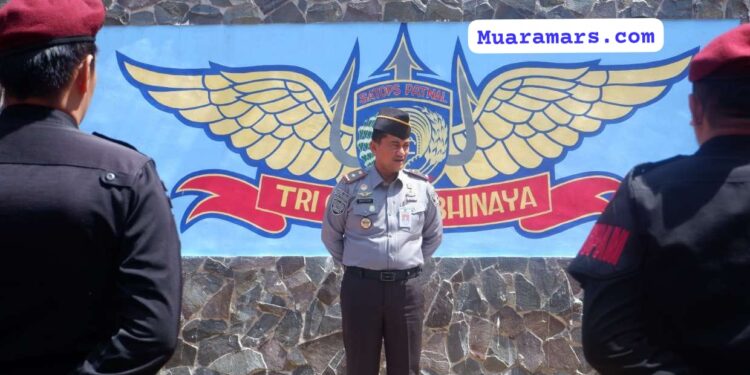 Bastian Manalu, Kepala Rutan Pekanbaru Pimpin Apel Serah Terima Regu Jaga