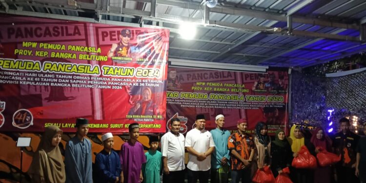 Ratusan Tamu Hadiri HUT Pemuda Pancasila ke-65 dan Hari Jadi Sekber Di Mako PP Babel