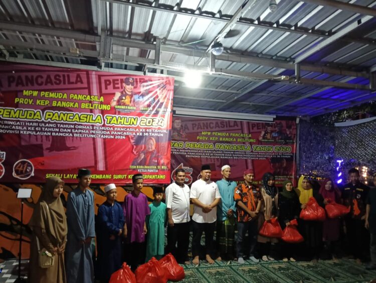 Ratusan Tamu Hadiri HUT Pemuda Pancasila ke-65 dan Hari Jadi Sekber Di Mako PP Babel