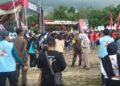Kampanyie Akbar dan Silatirahmi Kasmarni Bagus Santoso Ribuan Pendukung Hadir” Mestipun Diguyuri Hujan