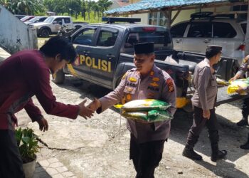 Polsek Siak Hulu Kembali Menjalin Silaturrahmi Bersama Anak-Anak Panti Asuhan Al-Hasanah