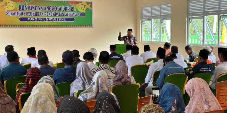 Syahrul Aidi Salurkan Dana Aspirasi Senilai Rp 46,5 Milyar untuk Bangunan Sekolah di Inhil