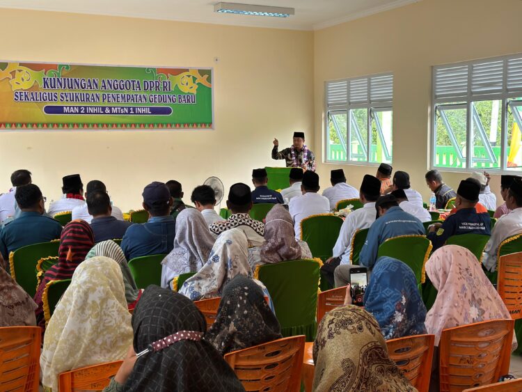Syahrul Aidi Salurkan Dana Aspirasi Senilai Rp 46,5 Milyar untuk Bangunan Sekolah di Inhil