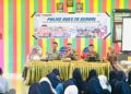 Sat Lantas Polres Siak bersama Jasa Raharja Sosialisasikan Keselamatan Berlalulintas Kepada Pajar di MAN 1 Siak