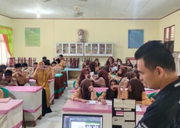 Tim Indentifikasi Polres Kampar, Datangi SMP 3 Negeri Bangkinang