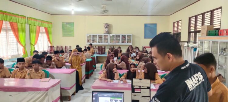 Tim Indentifikasi Polres Kampar, Datangi SMP 3 Negeri Bangkinang