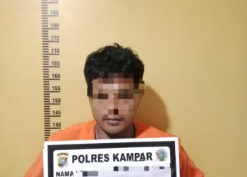 Tim Ojoloyo Satres Narkoba Polres Kampar Sikat Bandar Narkoba inisial KG” BB Bruto 3.37 Gram Shabu Shabu