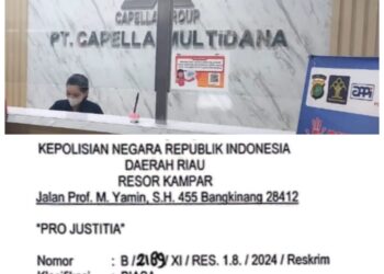 Satreskrim Polres Kampar”  Resmi Tetapkan Empat 4 Orang Oknum Debt Collector Jadi Tersangka