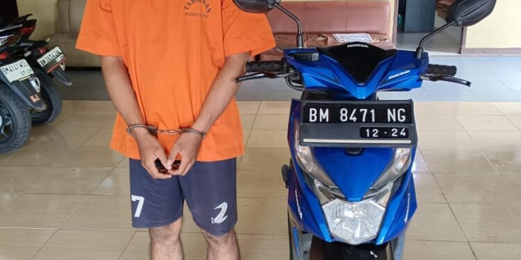 Polsek Siak Hulu Ungkap Kasus Curanmor, Satu Pelaku Ditangkap