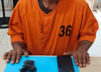 Satresnarkoba Polres Pelalawan Sikat Dua Orang Pengedar Shbau Shabu