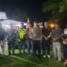 Personil Polres Kuansing Amankan Kampanye Dialogis Pasangan Cabup-Cawabup Pilkada 2024