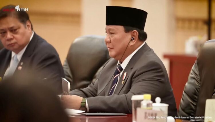 Presiden RI Prabowo Subianto Pertemuan Bilateral dengan Perdana Menteri Li Qiang Tiongkok