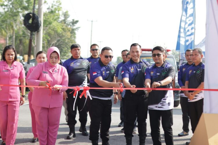 Meriahkan Hari Pahlawan Kopdar Bonsai Polres Siak Bazar Pasar Murah UMKM