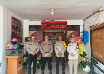 Subsatgas Dokkes Polres Kuansing Patroli Kesehatan dan Pelayanan Medis Dalam Rangka Operasi Mantap Praja LK 2024