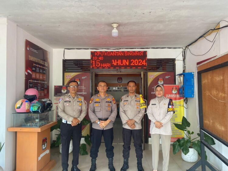 Subsatgas Dokkes Polres Kuansing Patroli Kesehatan dan Pelayanan Medis Dalam Rangka Operasi Mantap Praja LK 2024