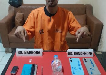 Satresnarkoba Polres Kampar, Kembali Sikat Warga Desa Merangin