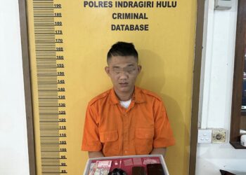 Sat Narkoba Polres Inhu Sikat Warga Kuantan Babu Rengat