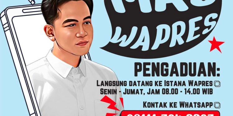 Ketua DPD Tingkat I, Komite Nasional Pemuda Indonesia (KNPI) Provinsi Riau menyambut Baik Pembukaan Posko ‘Lapor Mas Wapres’ oleh Gibran Rakabuming Raka