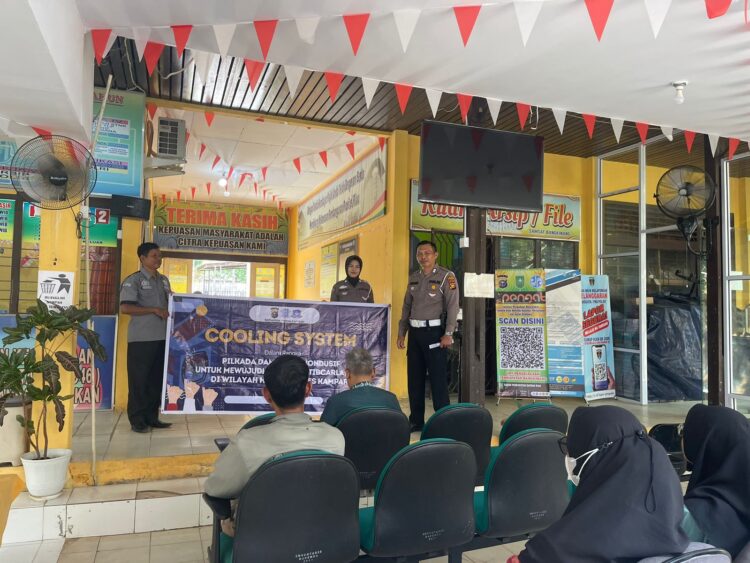 Kasat Lantas Polres Kampar Ajak Masyarakat Tidak Golput dan Taati Aturan Lalu Lintas