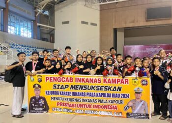 Kontingen Inkanas Polres Kampar Raih Juara Umum 1, Kapolres Ucapkan Selamat dan Rasa Bangga