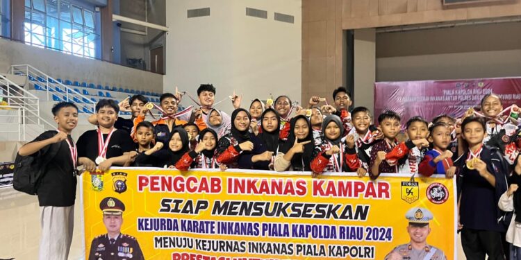 Kontingen Inkanas Polres Kampar Raih Juara Umum 1, Kapolres Ucapkan Selamat dan Rasa Bangga