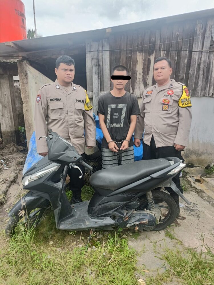 Polsek Kuantan Hilir Ungkap Kasus Pencurian Sepeda Motor