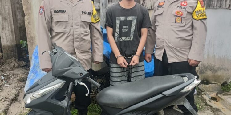 Polsek Kuantan Hilir Ungkap Kasus Pencurian Sepeda Motor